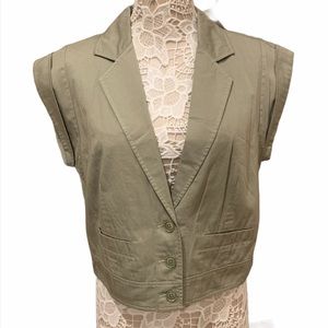 New 7 For All Mankind green blazer L